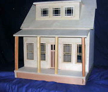assembled dollhouse