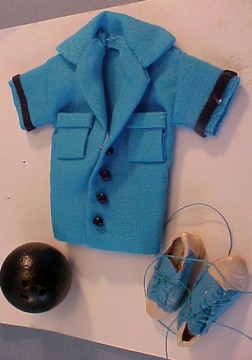 Teri's Mini Workshop Bowling Outfit 1:12 scale